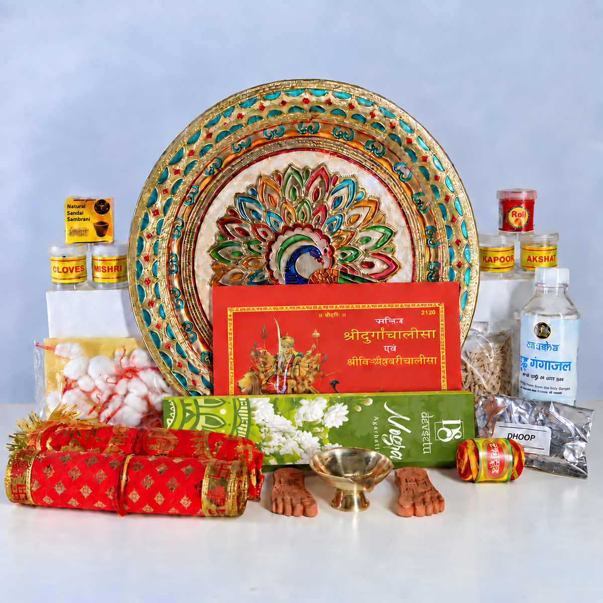 Navratri Puja & Aarti Essentials Gift Combo N3D