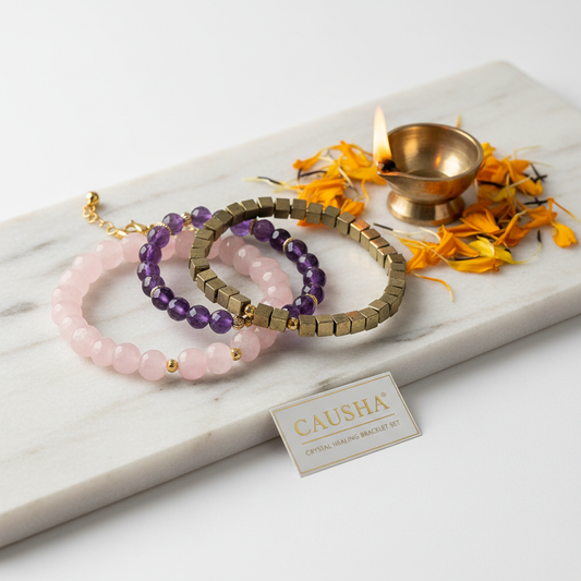 Crystal Bracelet Set